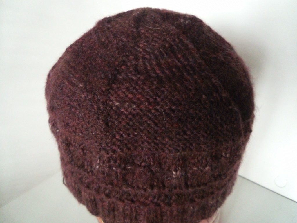 New Hue Handspun Angora,Merino,Alpaca hat