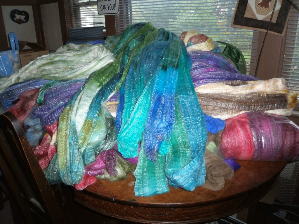 New Hue Handspun fiber