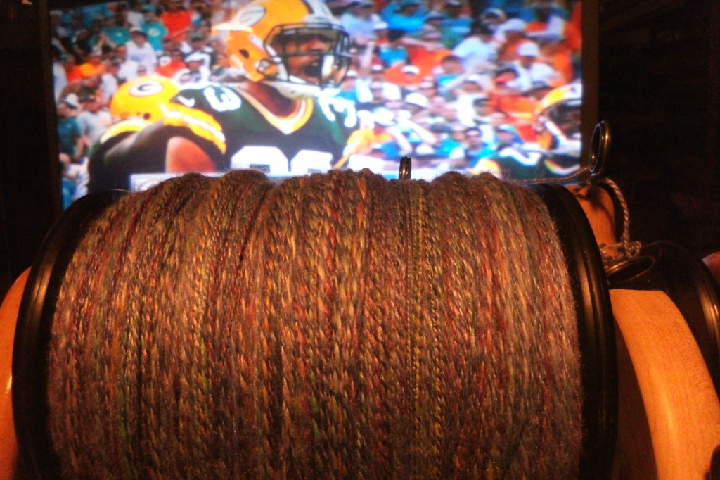 The Green Bay Packers and Spinning, just for you Miss Lyons!